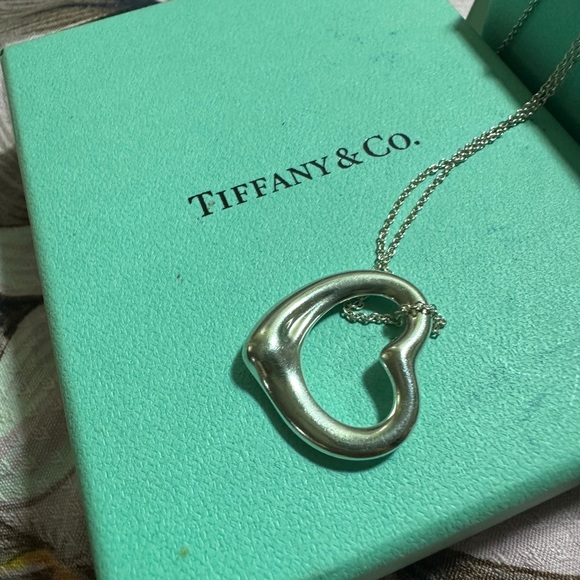 Tiffany & Co. Silver Heart Necklace - Picture 4 of 9